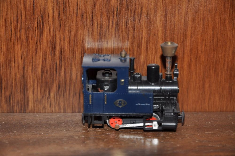 CR CHARLES ROSSIGNOL Train De Plancher Loco Mecanique +Tender Epoque