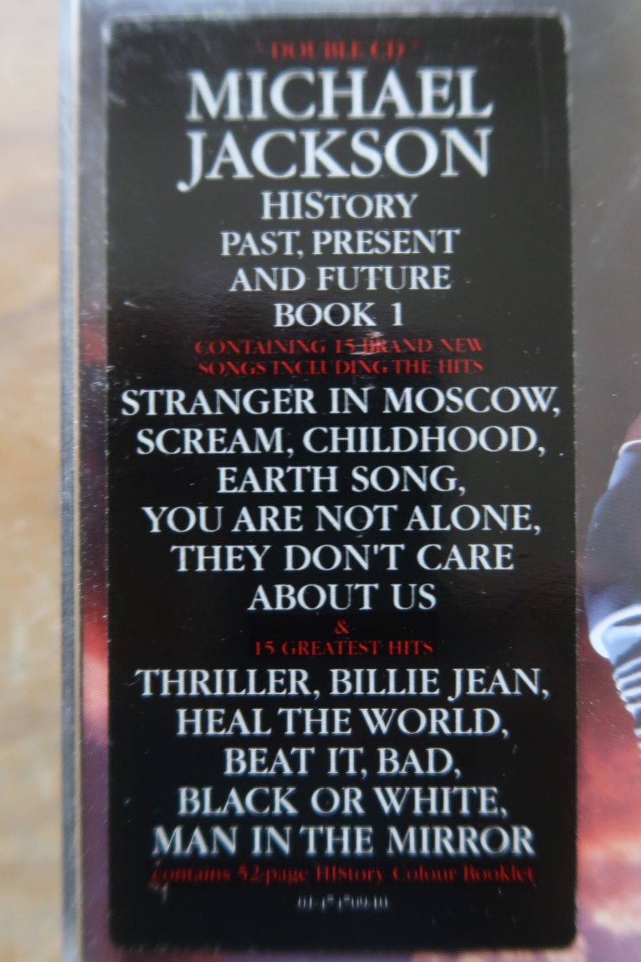 CD: MICHAEL JACKSON - HISTORY PAST, PRESENT AND FUTURE - 2x CD – Usato da Basel venduto da Patiscat 1