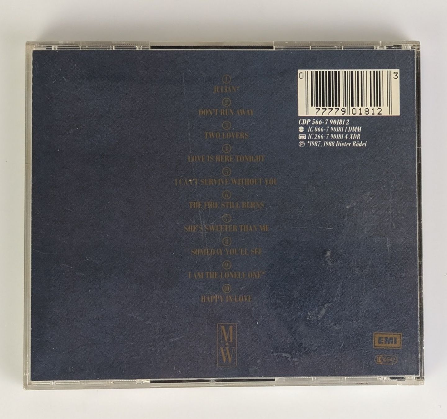 CD: Mandy Winter - Julian CD - Top – Usato da Zürich venduto da 1.Simon 1