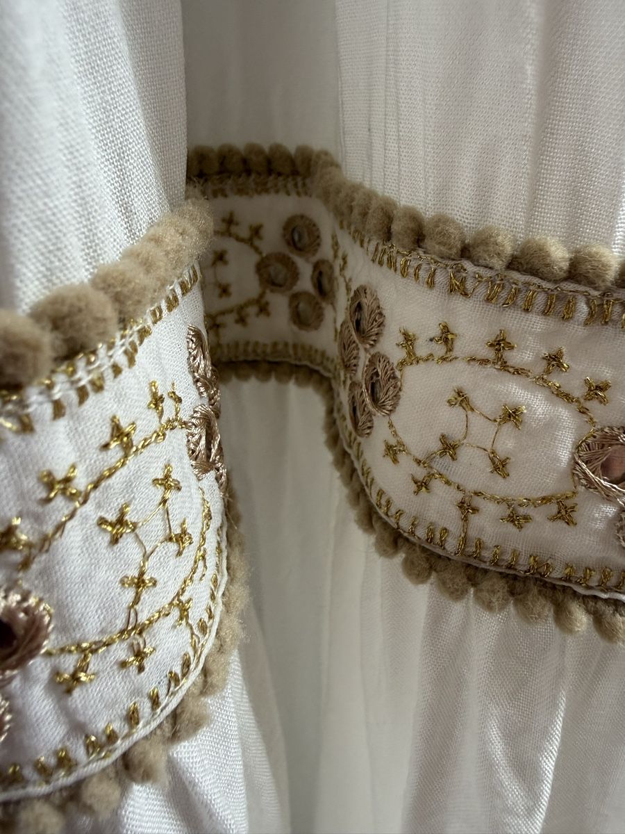Kleider: Boho Maxikleid mit eingewebten Goldfäden – Neu (gemäss Beschreibung) aus Sigriswil von ck56 7