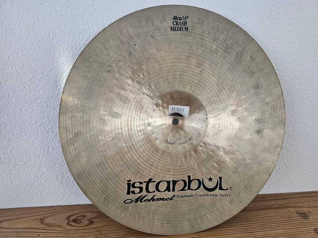 Strumenti musicali: Istanbul Mehmet Sultan Medium Crash 16" – Usato da Schaffhausen venduto da wch24 2