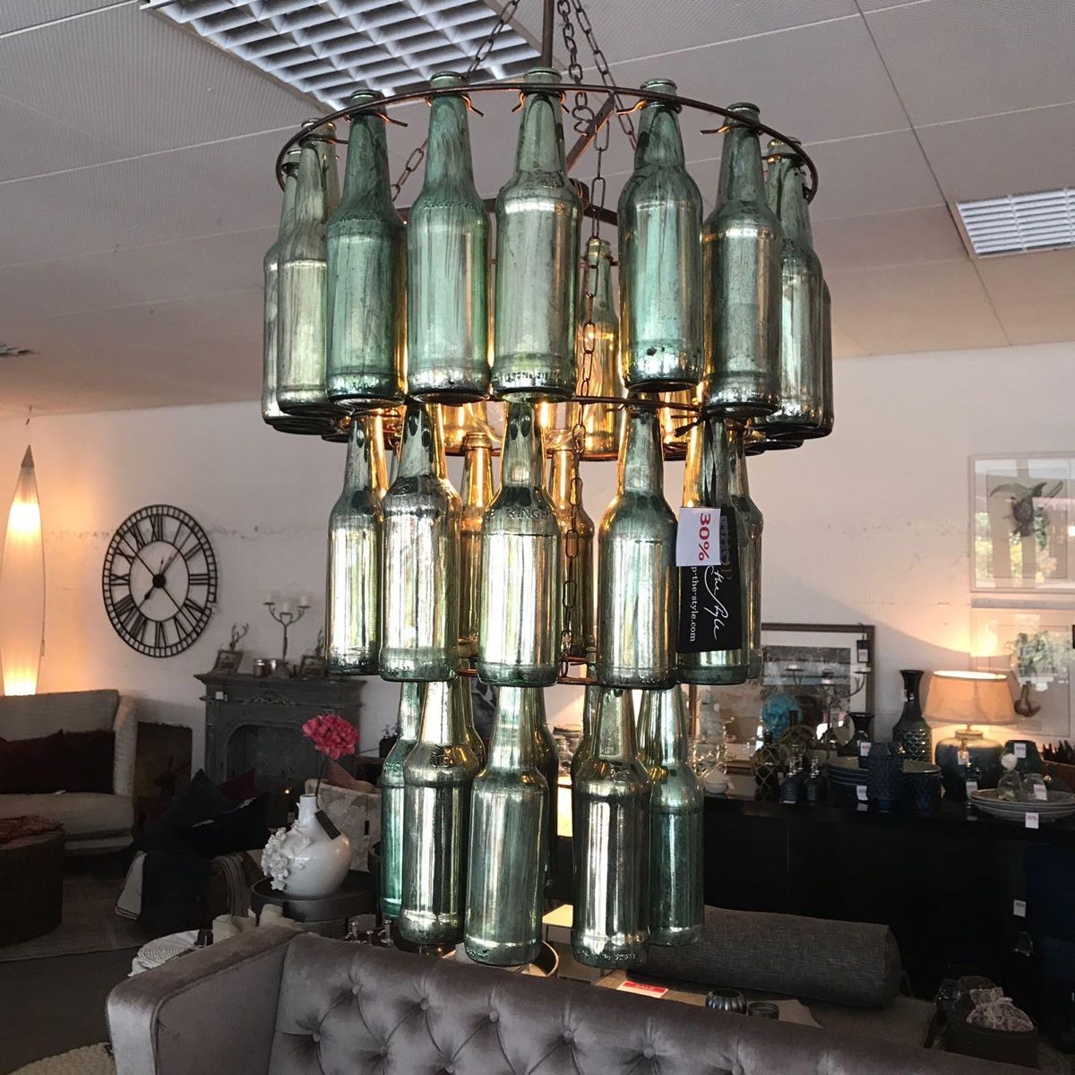 Lampen: Designer Flaschenlampe  – Neu (gemäss Beschreibung) aus Herrliberg von fab_yxz9
