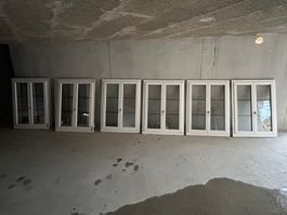 8 Isolierglasfenster in Holz >Rahmen Aussenmass 1430x1070