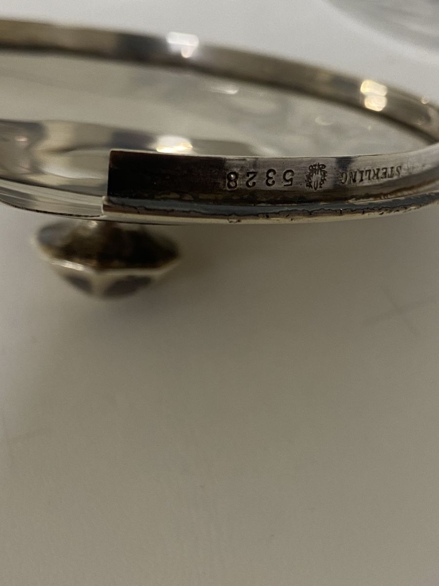 Sucriers: Kristall Zuckerdose mit Sterling Silber Deckel – D'occasion à Dietikon par brocki-eyra 1