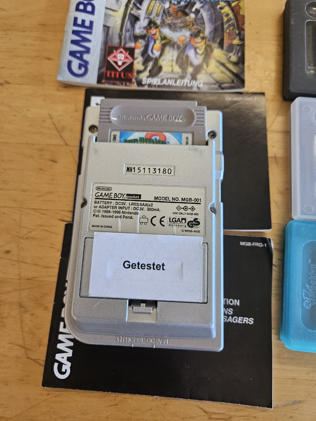 Nintendo Konsolen: Gameboy Pocket mit Spielen  – Gebraucht aus Pratteln von Cartonsducoeur_bl 2