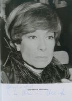Eva Maria Meineke (1923-2018)  Schauspielerin - Autogramm