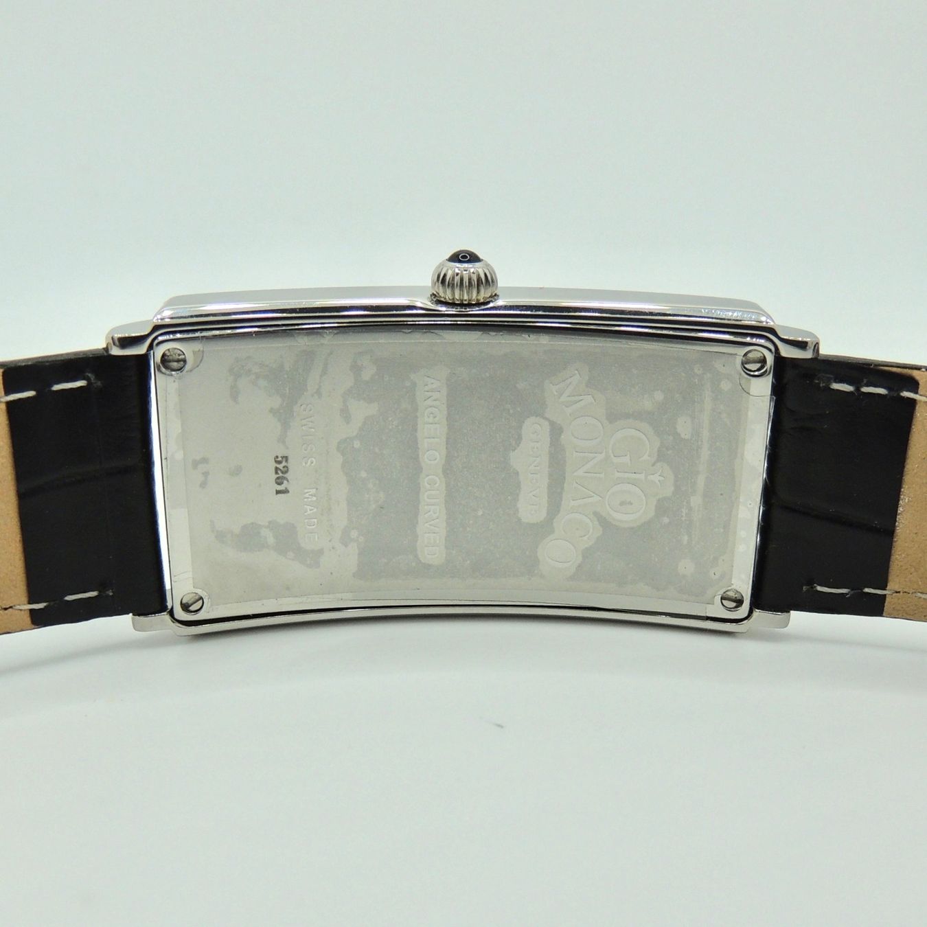 Zeno Orologi: Montre Gio Monaco Geneve "Angelo Curved" neuve – Nuovo e nell'imballaggio originale da Lausanne venduto da DuGoutetdesCouleurs 2