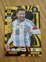 Carte football Panini n1 LIONEL MESSI Golden Baller