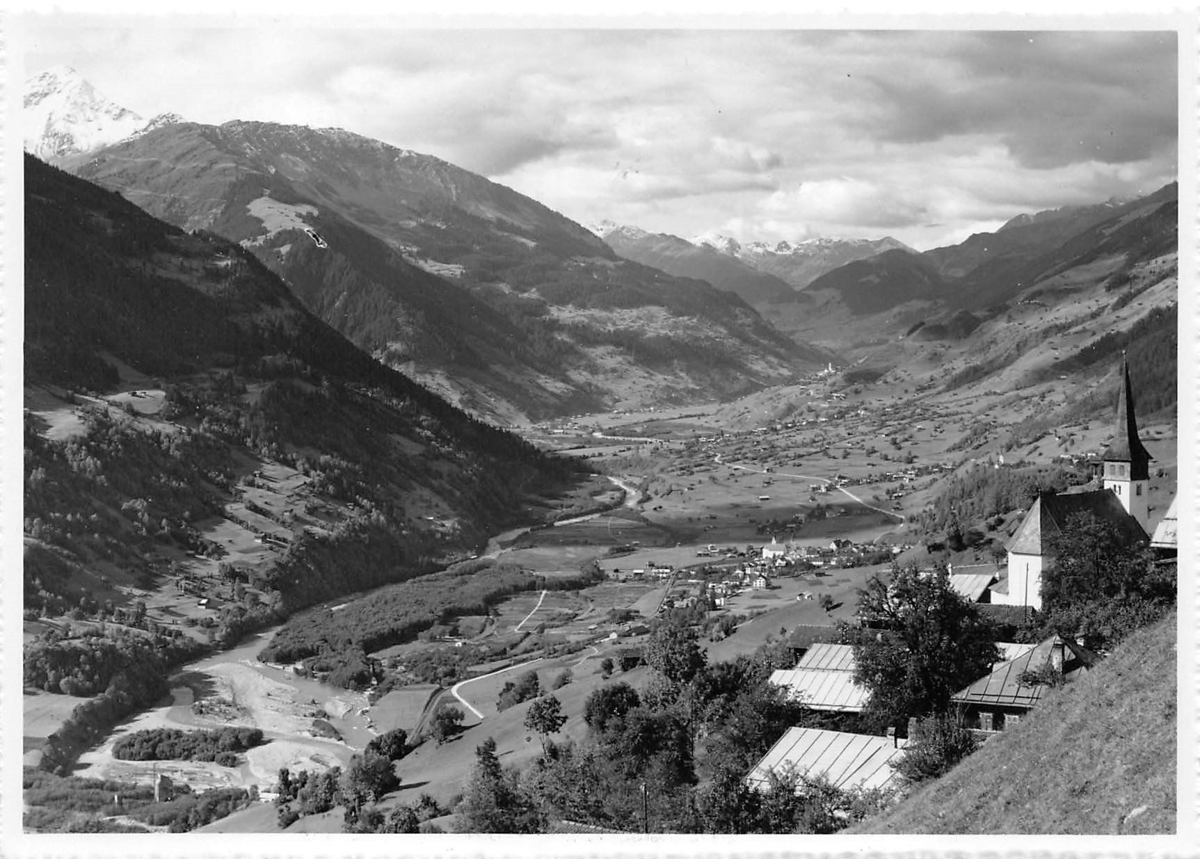 Cartoline postali: Truns und Schlans – Usato da Ottikon b.Kemptth. venduto da Neptun1974