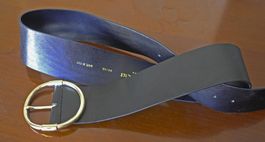 Ceinture femme en cuir, Italy, 44/46, 115 + 6 cm