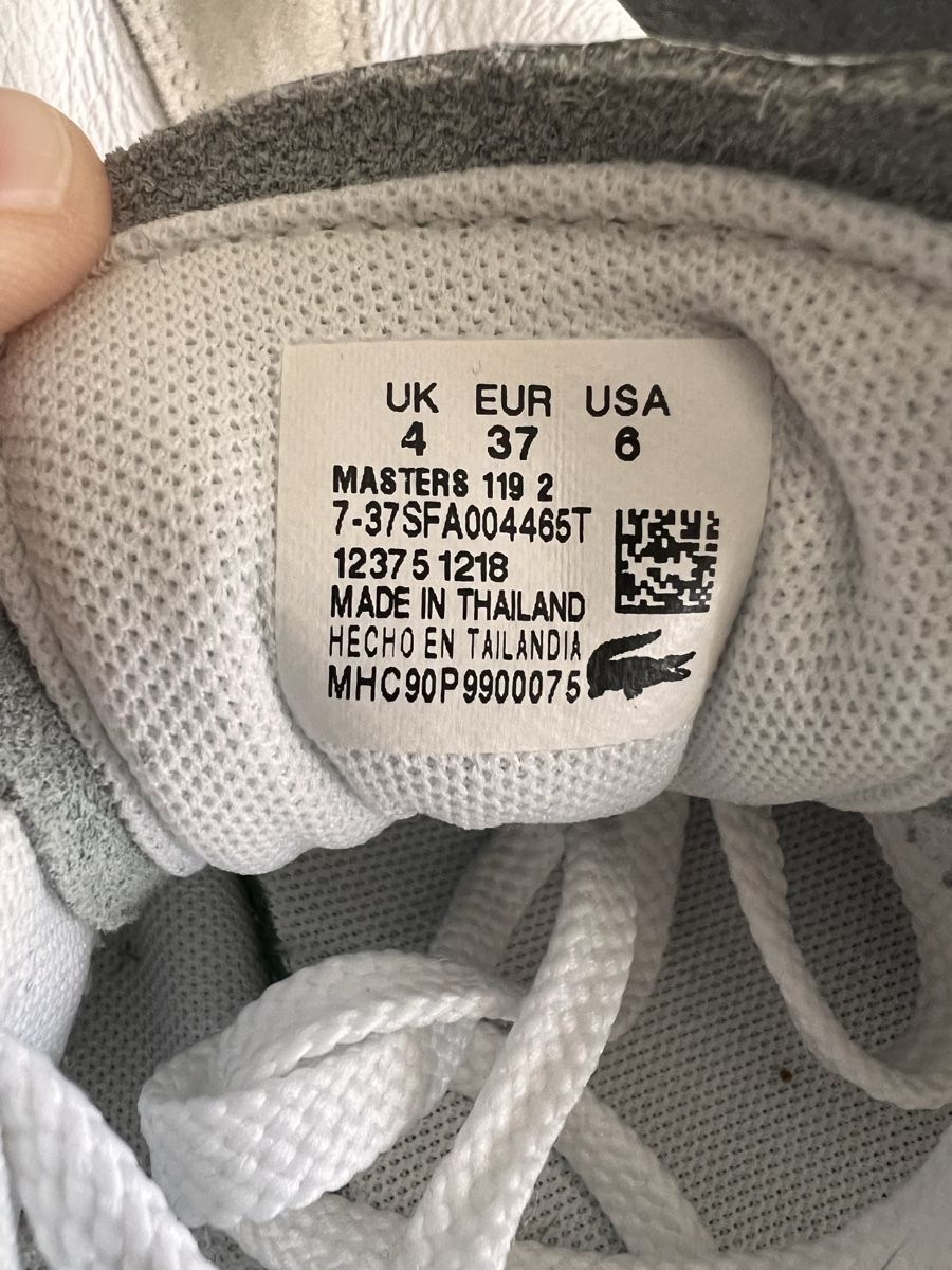 Lacoste Scarpe da donna: Sneaker Lacoste Master, weiss Gr. 37 – Nuovo e nell'imballaggio originale da Winterthur venduto da ChicMarkt 2