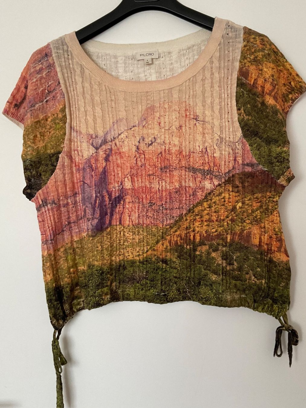 Camicette: PILCRO BW Leinen oversize Croppet Bluse Gr S NEU – Nuovo e nell'imballaggio originale da Schlieren venduto da Vilsonella