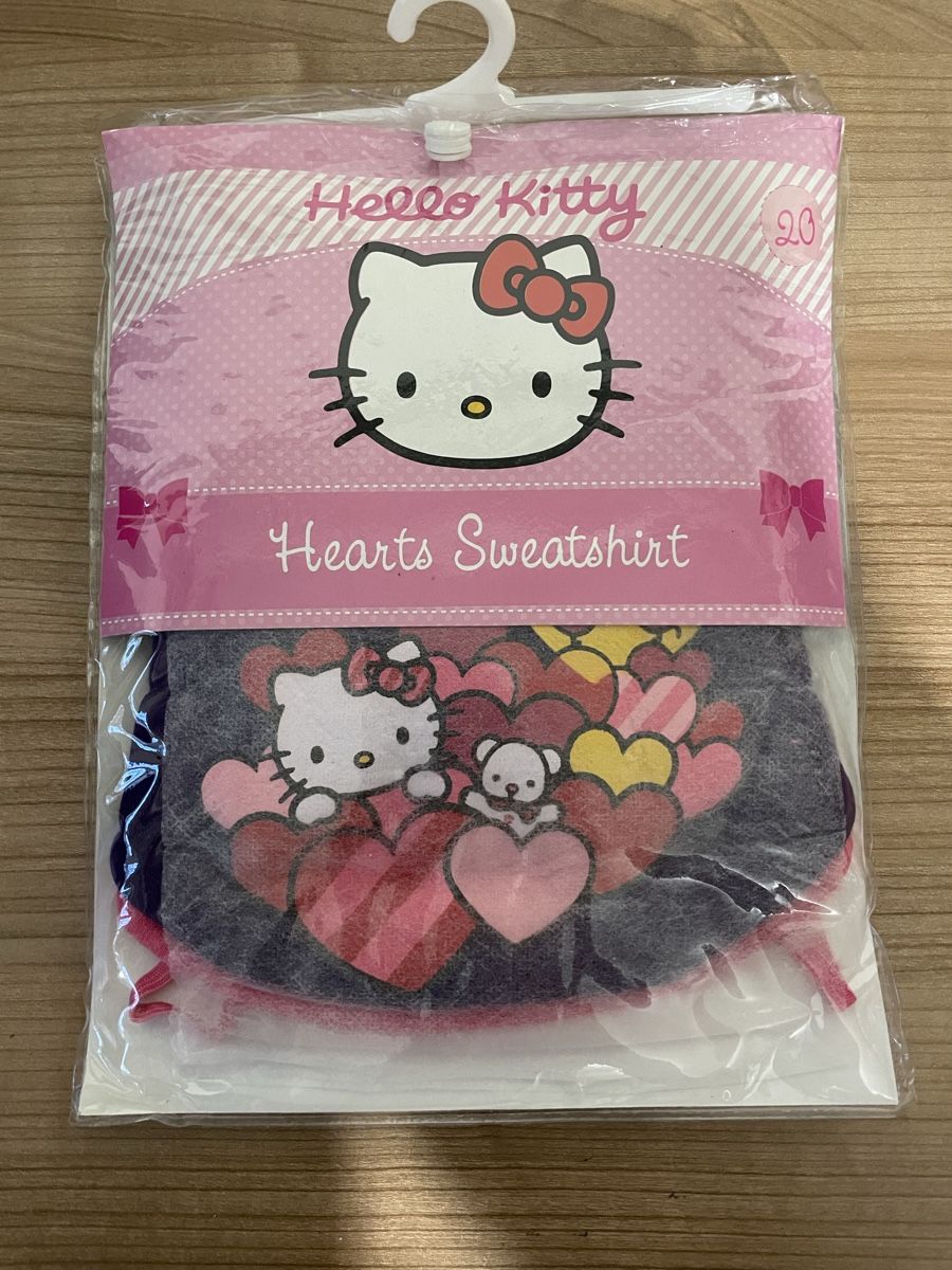 Bekleidung: Hello Kitty Hunde-Sweatshirt, Grösse 20, NEU OVP – Neu und originalverpackt aus St. Gallen von Trader9000