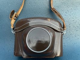 Zeiss Ikon Contaflex Super B mit Ledertasche und Anleitung