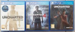 Uncharted 1, 2, 3, 4 und The Lost Legacy - PS4