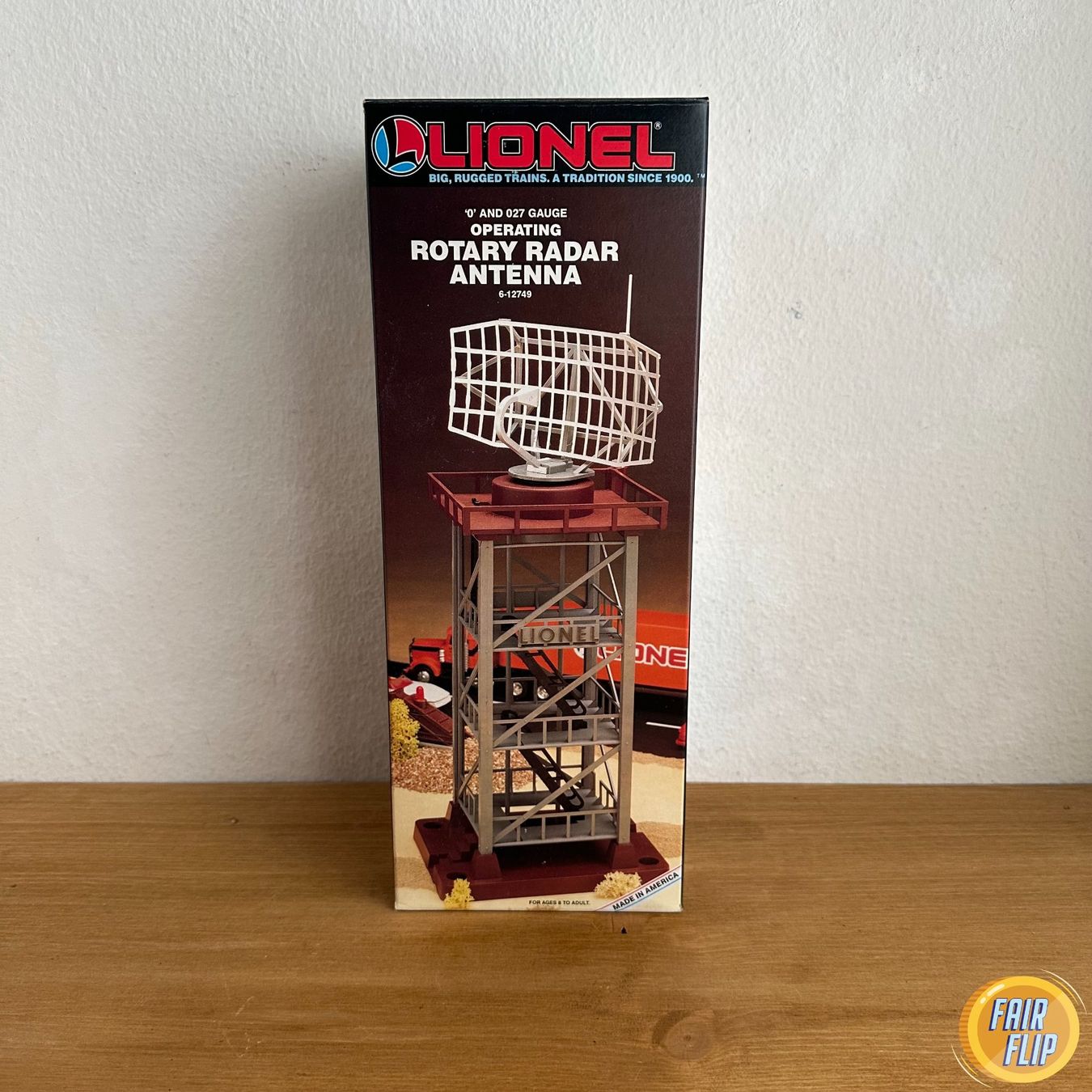 Lionel Modellini di ferrovie: 6-12749 Rotary Radar Antenna – Nuovo e nell'imballaggio originale da Luzern venduto da fairflip