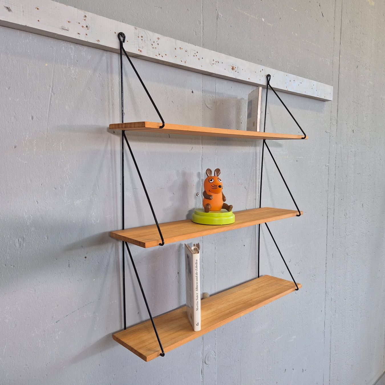 Scaffali: Stringregal, Bücherregal 1970 Vintage Regal String-Shelf – Usato da Nottwil venduto da Wondewa-Shop 3