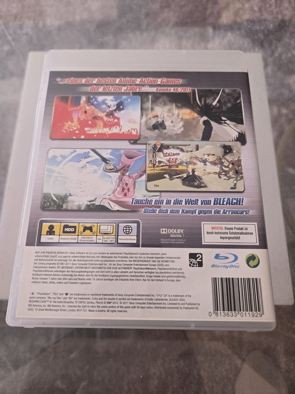Spiele: Bleach Soul Resureccion PS3 – Gebraucht aus Bussigny von Kfdlt 1
