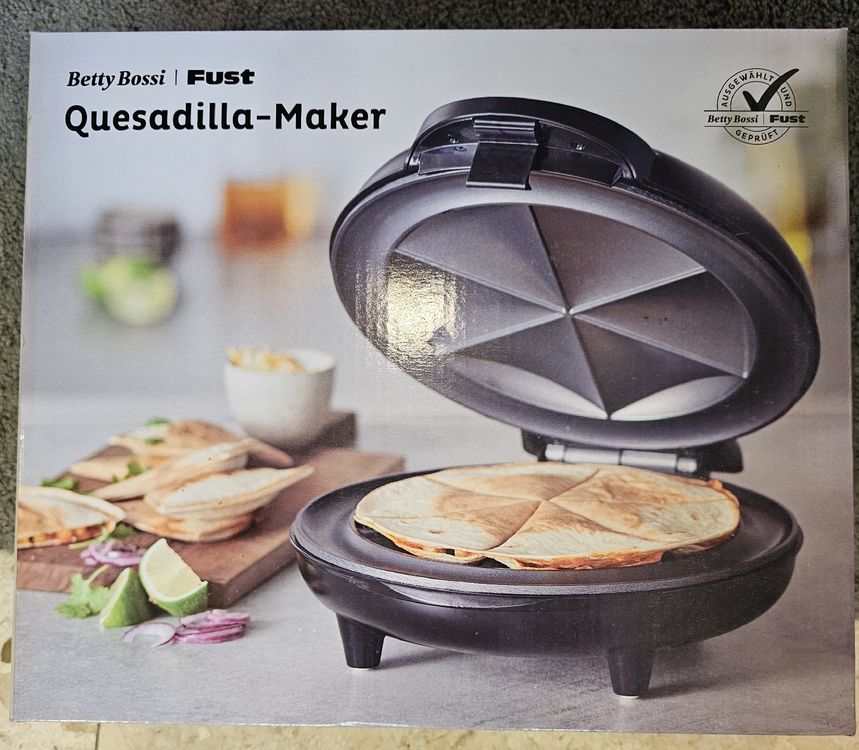QuesadillaMaker Betty Bossi Kaufen auf Ricardo