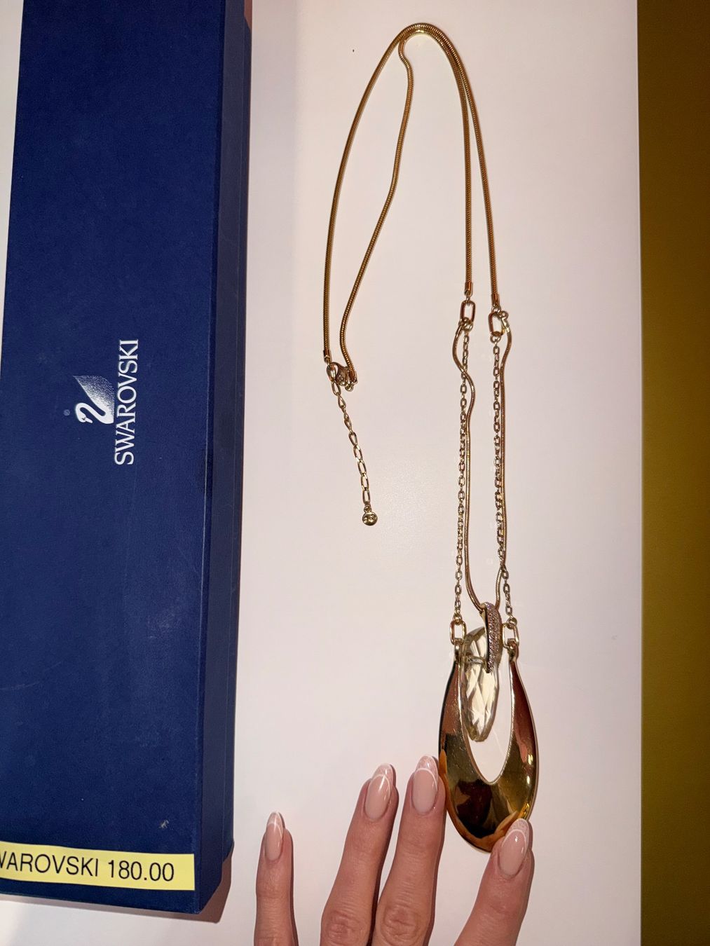 Swarovski Catenine: Swarovski Halskette Rear Found – Usato da Zürich venduto da SecondhandZurich