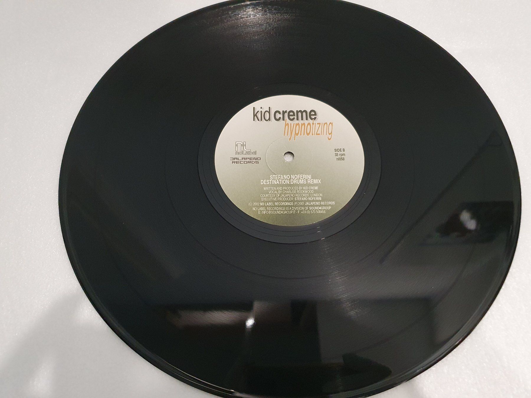 Schallplatten: Kid Creme – Hypnotizing (House) – Gebraucht aus Uster von Vinyl-Leidenschaft 7