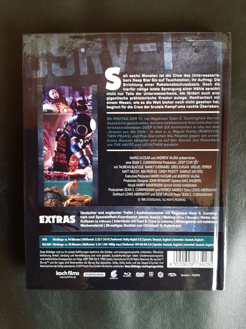 Tutti i DVDs: Deep Star Six Blu-Ray + DVD Mediabook – Usato da Liestal venduto da Film-Freak 1