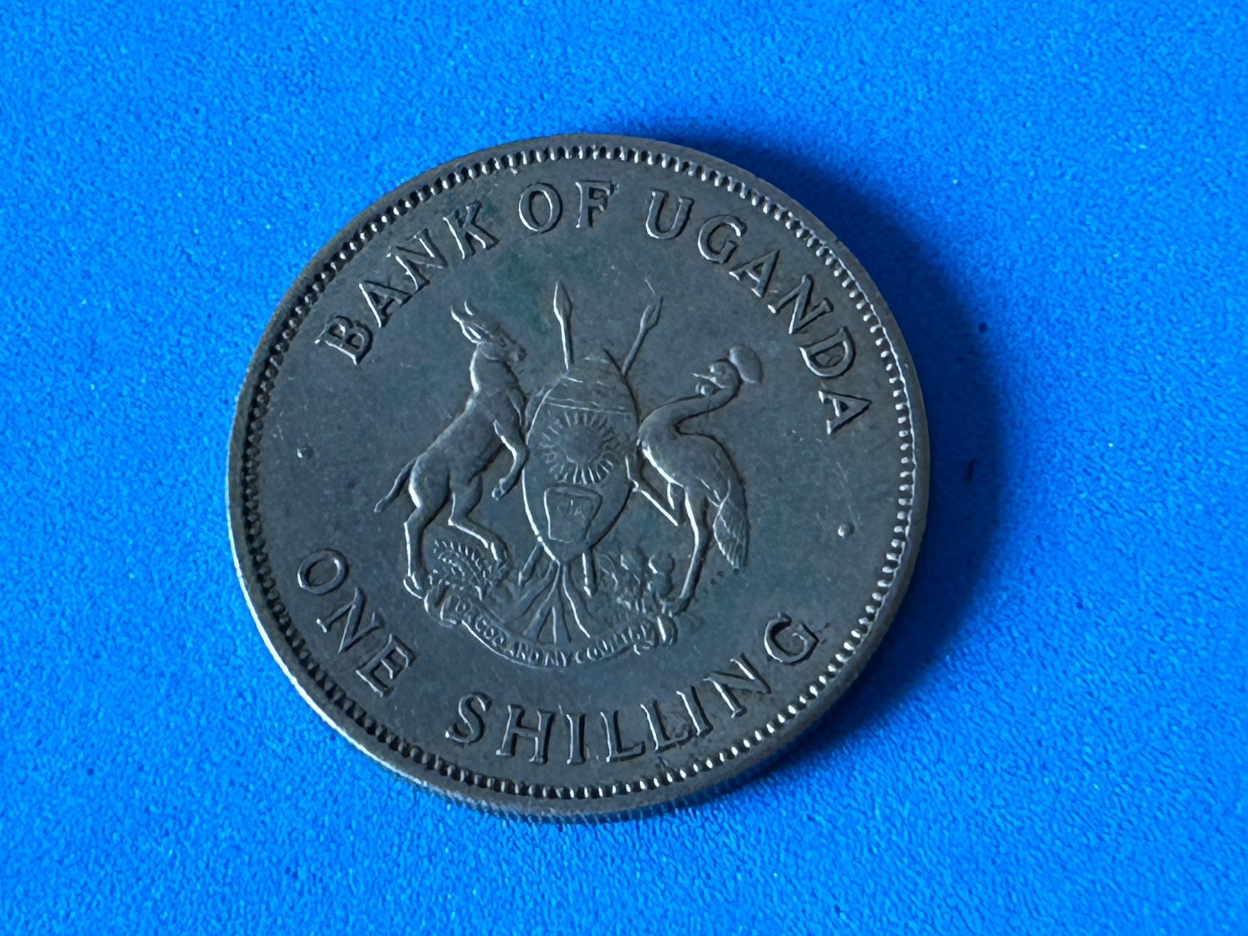 Alle Münzen: Uganda - 1 Shilling 1966 – Gebraucht aus Corcelles NE von AJKader 8