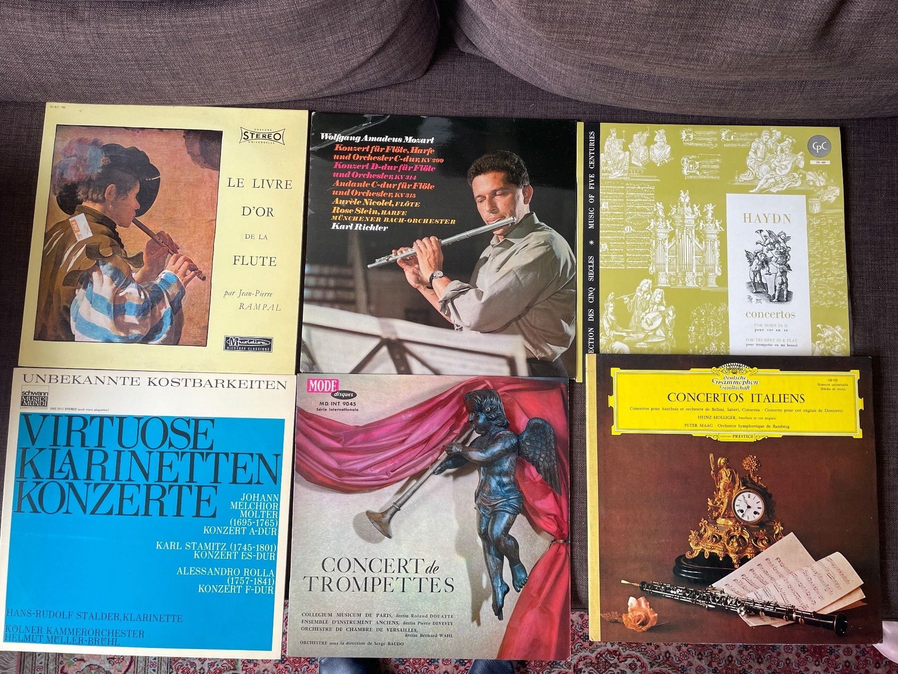 Dischi in vinile: 6 Vinyl klassische Musik – Usato da Genève venduto da Buens4