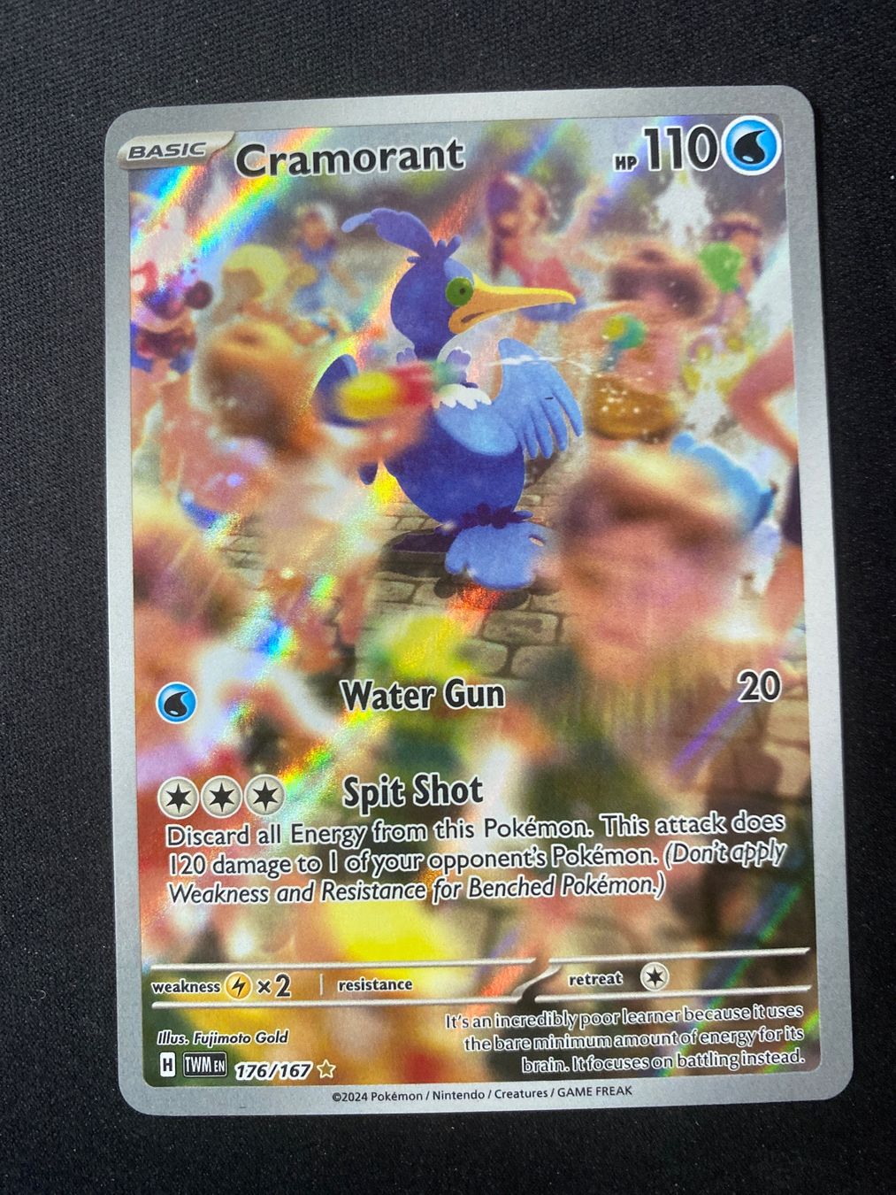 Pokémon Sammelbilder & Trading cards: Cramorant 176 - Urgel - Twilight Masquerade - EN – Neu (gemäss Beschreibung) aus Hausen AG von Shrade