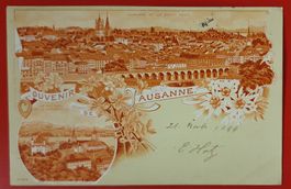 Souvenir de Lausanne 1899