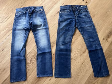 Replay Jeans Waitom Gr. 30/34 und Gr. 29/30 im Set