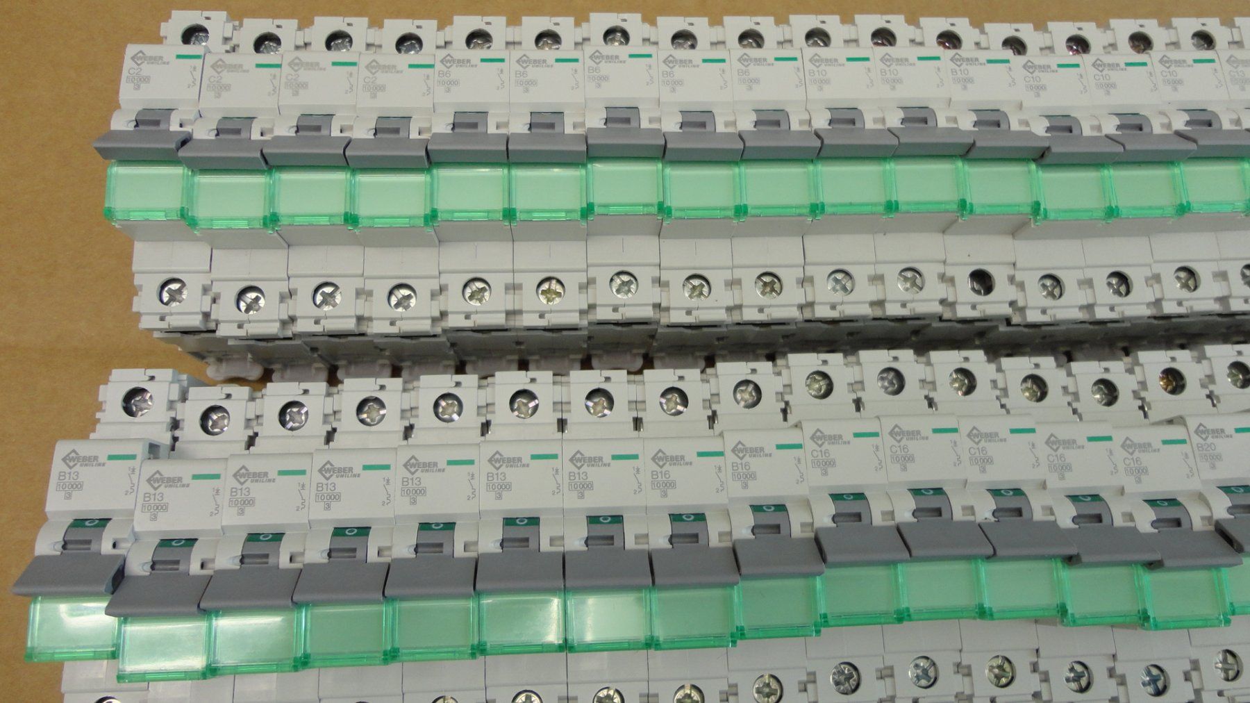 Alimentazione elettrica: FI/LS WEBER UNILINE Leitungsschutzschalter – Usato da Emmen venduto da Dora024 2