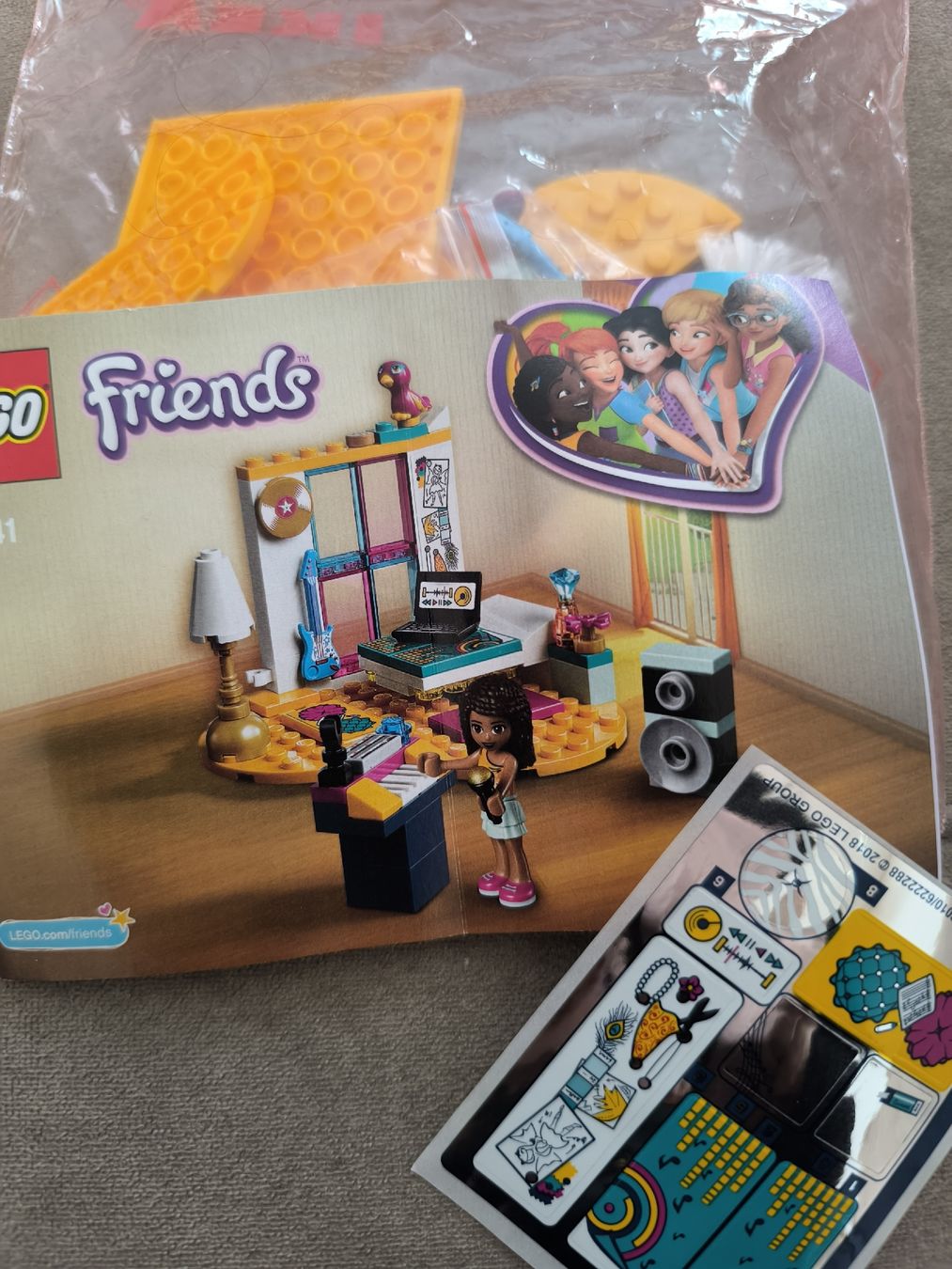 Lego Kit di costruzioni: LEGO Friends 41331 Emmas Zimmer – Nuovo (secondo la descrizione) da Langenthal venduto da SchwarzeRose5