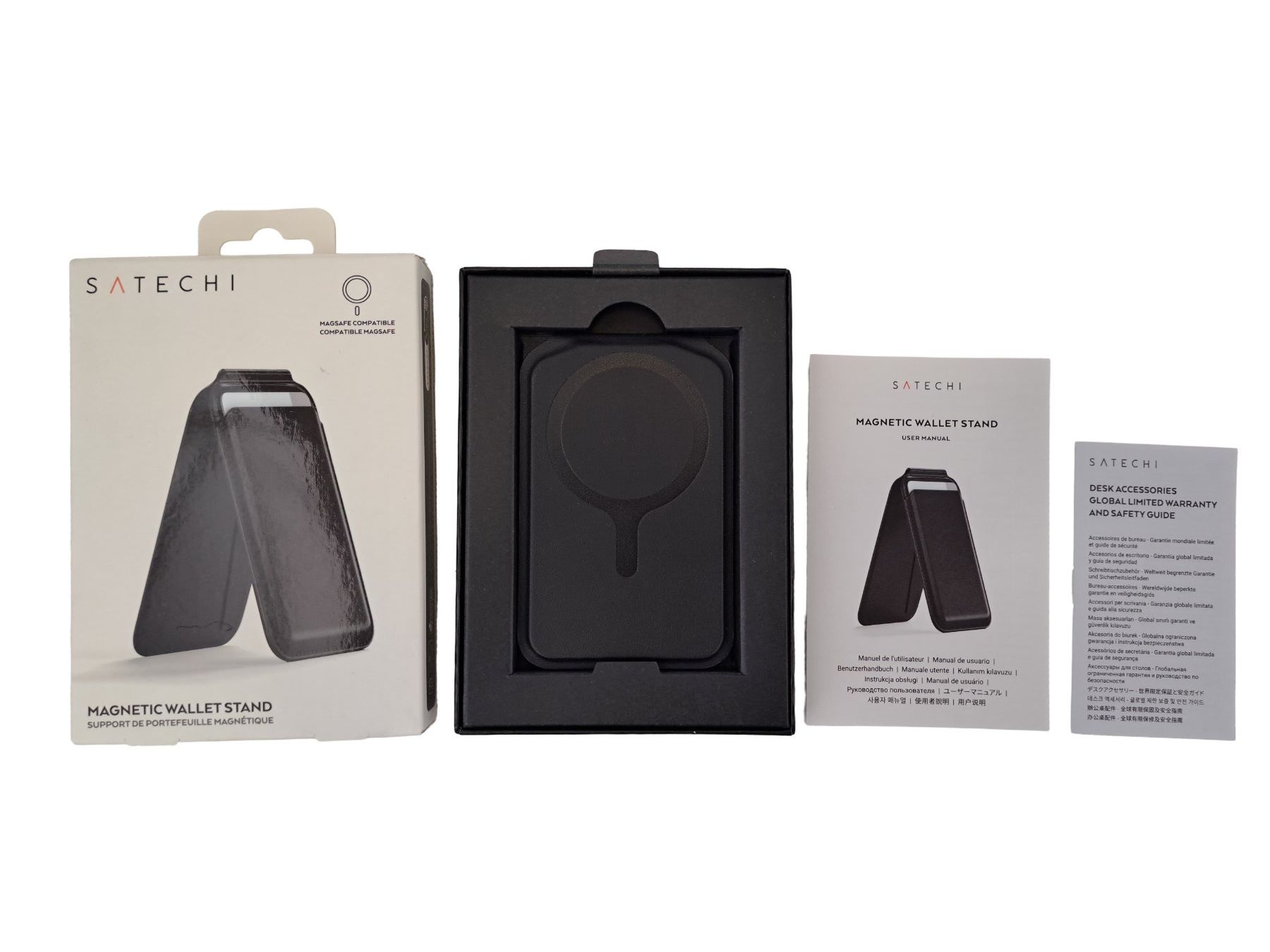 Satechi Portefeuilles: SATECHI Magnetisches Brieftasche Handyständer – Neuf (Voir description) à Männedorf par Restwert_Maennedorf 5