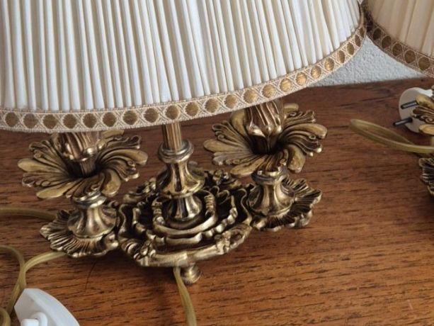Lampade: 2 lampes bouillotte de table anciennes – Usato da Fully venduto da tameab 7
