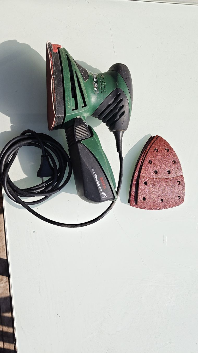 Bosch Schleifen & Polieren: Ponceuse multi Bosch PSM 160 A – Gebraucht aus Sugiez von clo_76gd