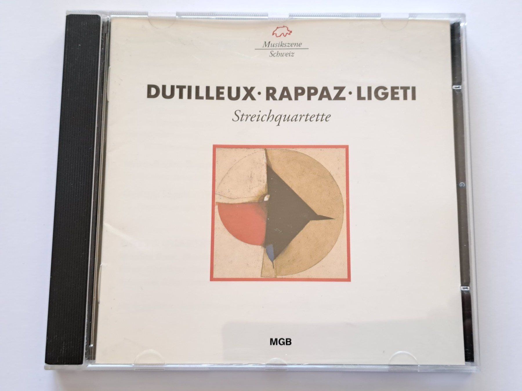 CD: Cd Dutilleux Rappaz Ligeti - Streichquatette – Usato da Pully venduto da bro_n52j