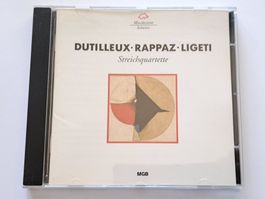 Cd Dutilleux Rappaz Ligeti - Streichquatette