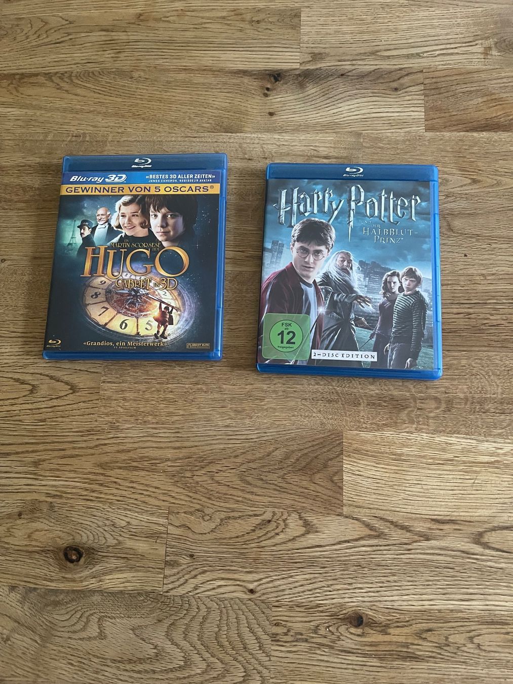 Tutti i DVDs: 2 Blu-Rays: Hugo Cabret 3D & Harry Potter – Usato da Gattikon venduto da Guegis66