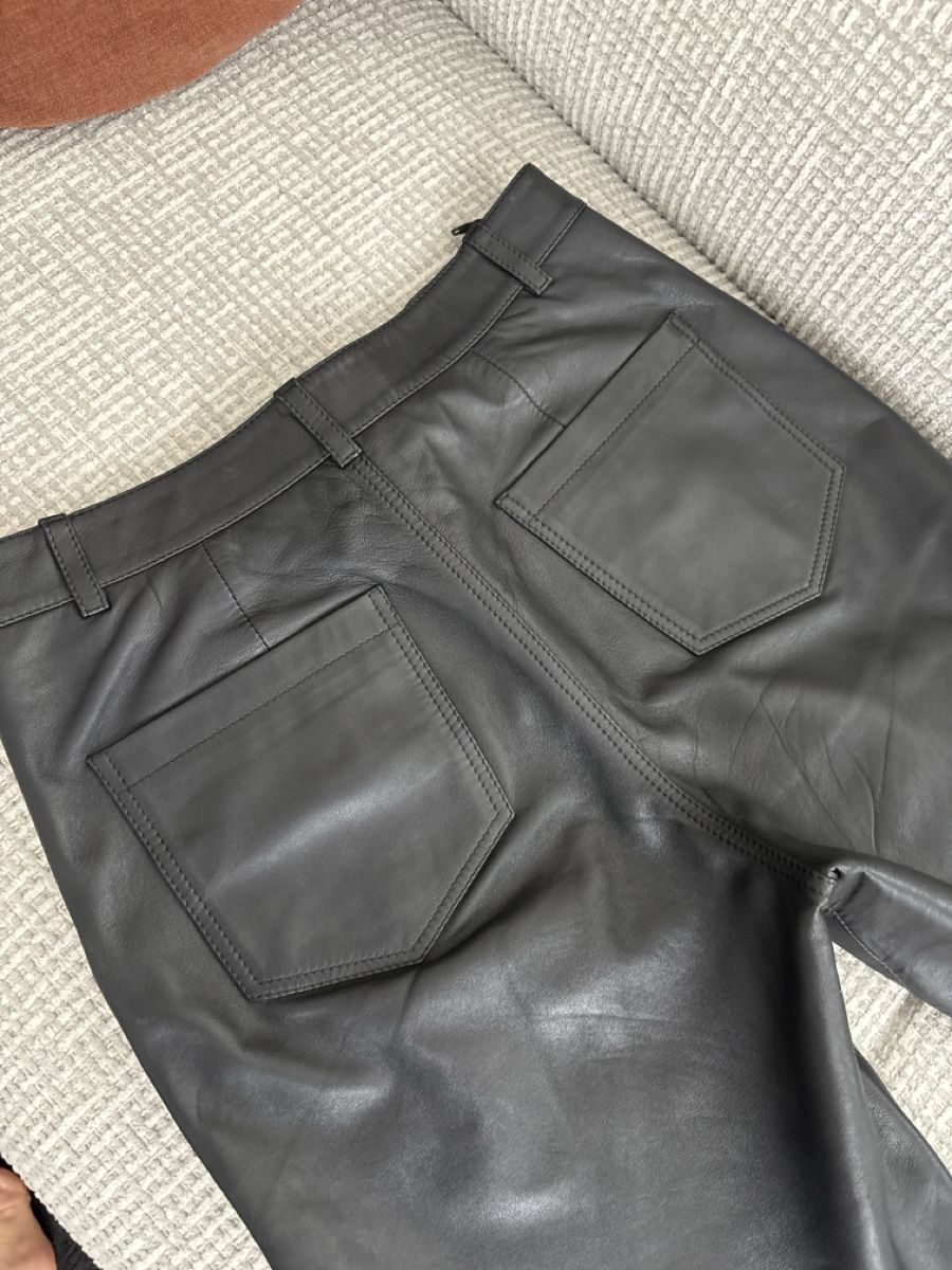 Massimo Dutti Pantaloni: Massimo Dutti Lederhose, Gr. S, neuwertig! – Usato da Zürich venduto da auto-moto 5