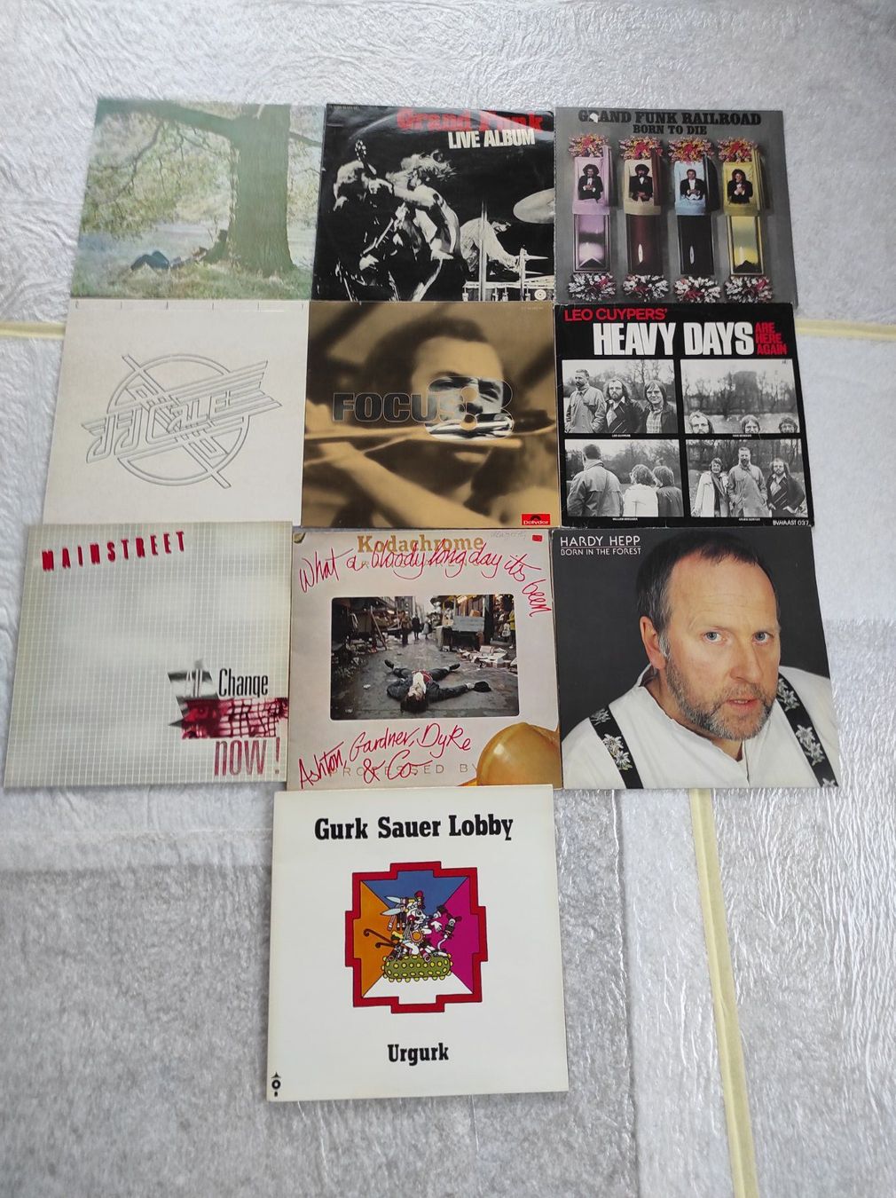 Schallplatten: 10 Lps Lot 1 Rock – Gebraucht aus Baden von Recordzyv