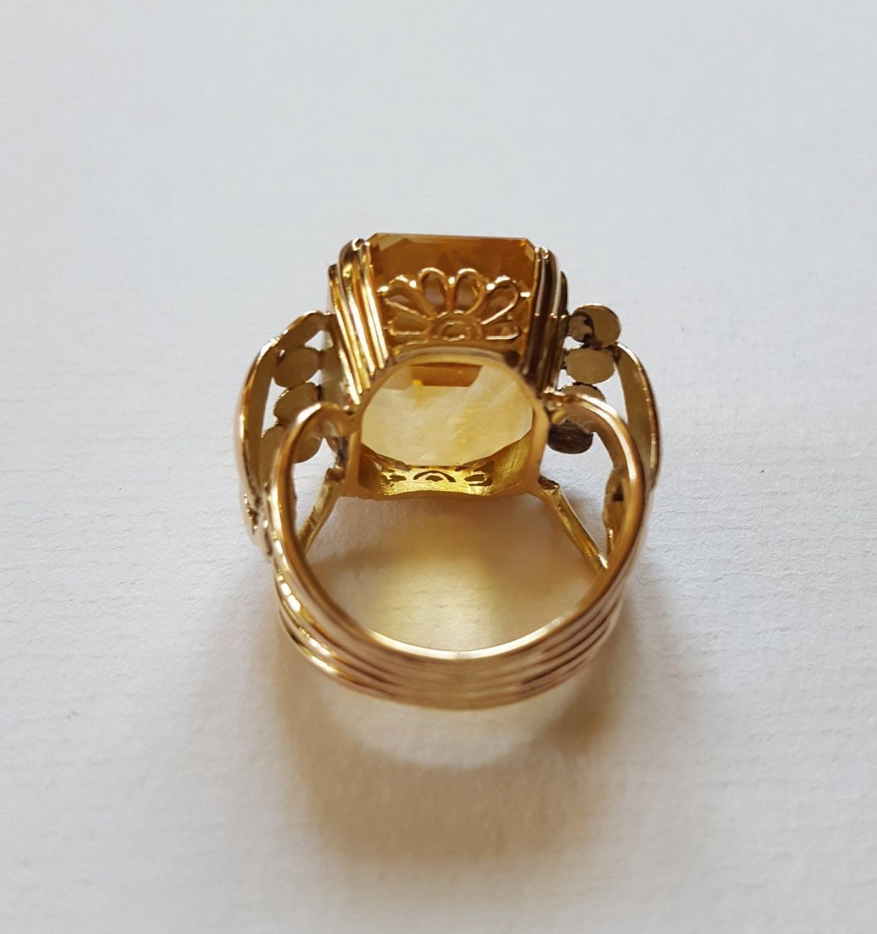 Ringe: Massiv Unikat 585 Gold Ring Mit Citrin – Gebraucht aus Wald ZH von Aniade 7