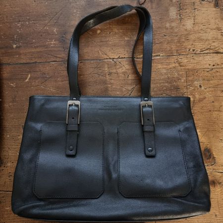 Strenesse Gabriele Strehle Tasche, schwarz, Bändel gebraucht