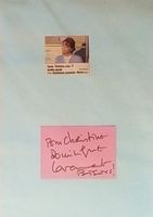 Dominique Lavanant  Autogramm signiert Karte 15x21cm