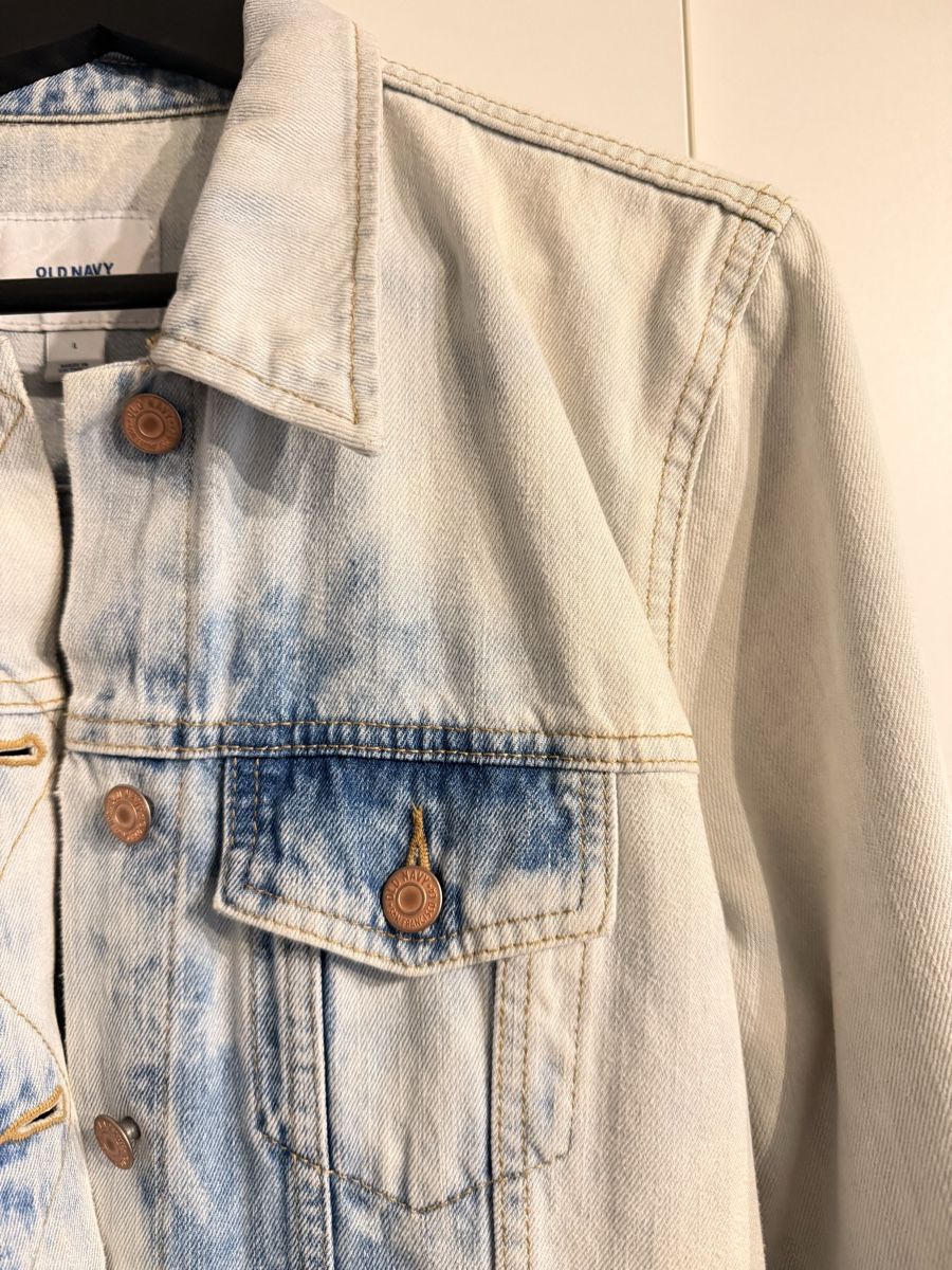 Jacken: Damen Jeans Jacke Oversize L Stonewash Old Navy Hellblau – Gebraucht aus Sursee von Betlaze 3