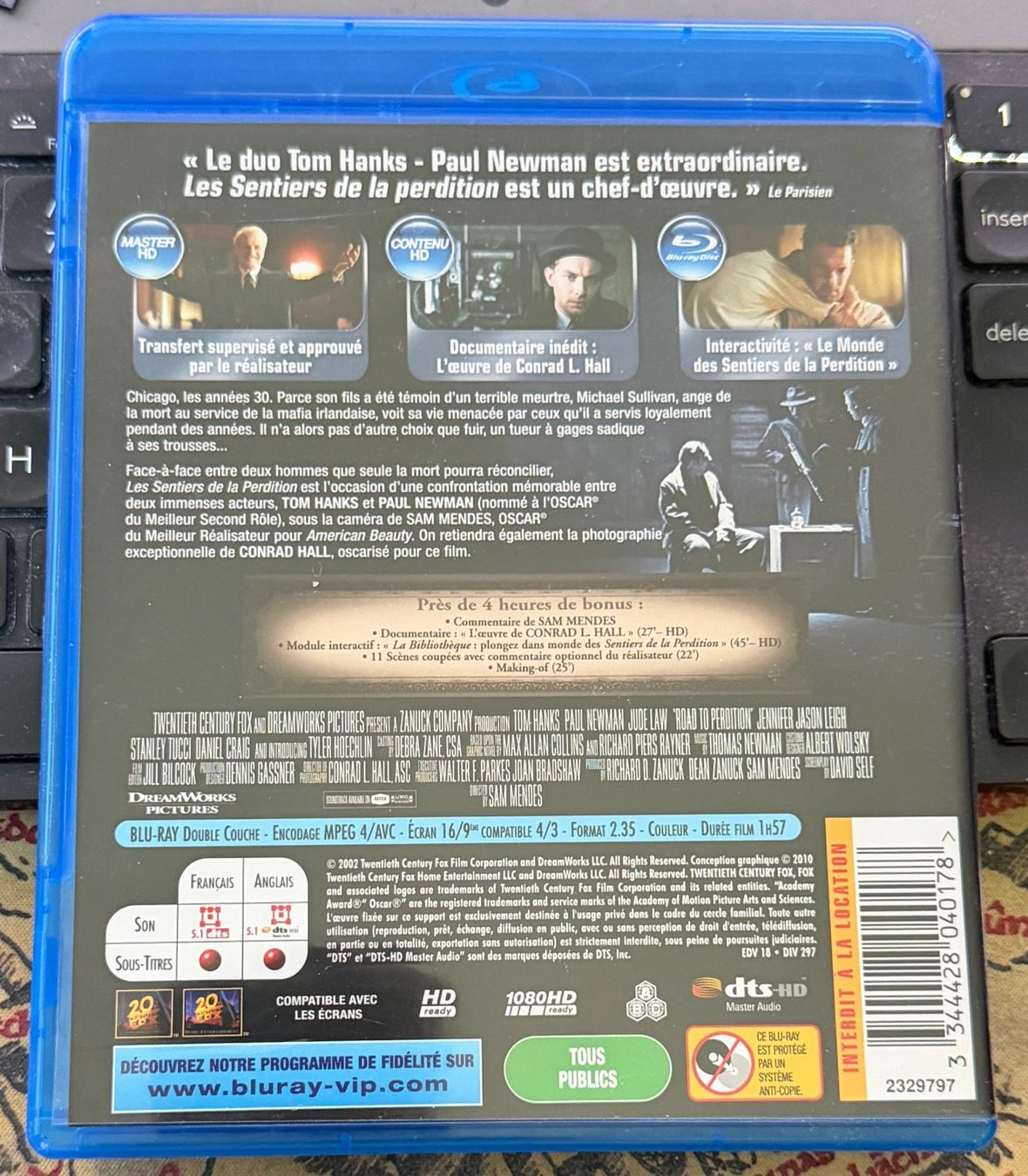 Tutti i DVDs: Les Sentiers de la perdition (2002) - Blu-ray – Usato da Semsales venduto da __Florian__ 2