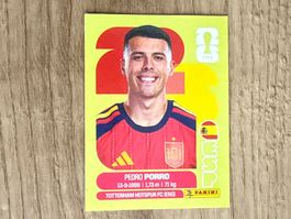 Panini FIFA WM 2026 Sticker Pedro Porro ESP 6