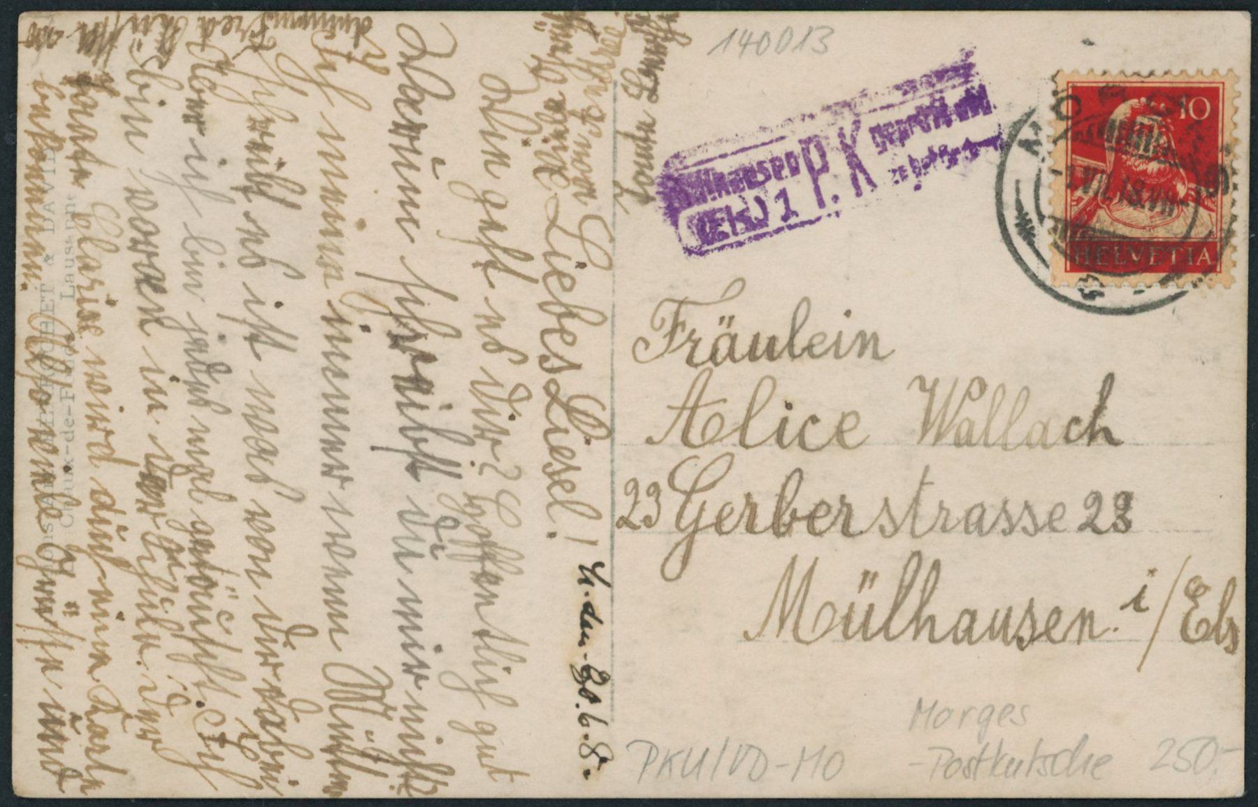 Cartes postales: VD Morges - Postkutsche – D'occasion à Schindellegi par Jonathan77 1