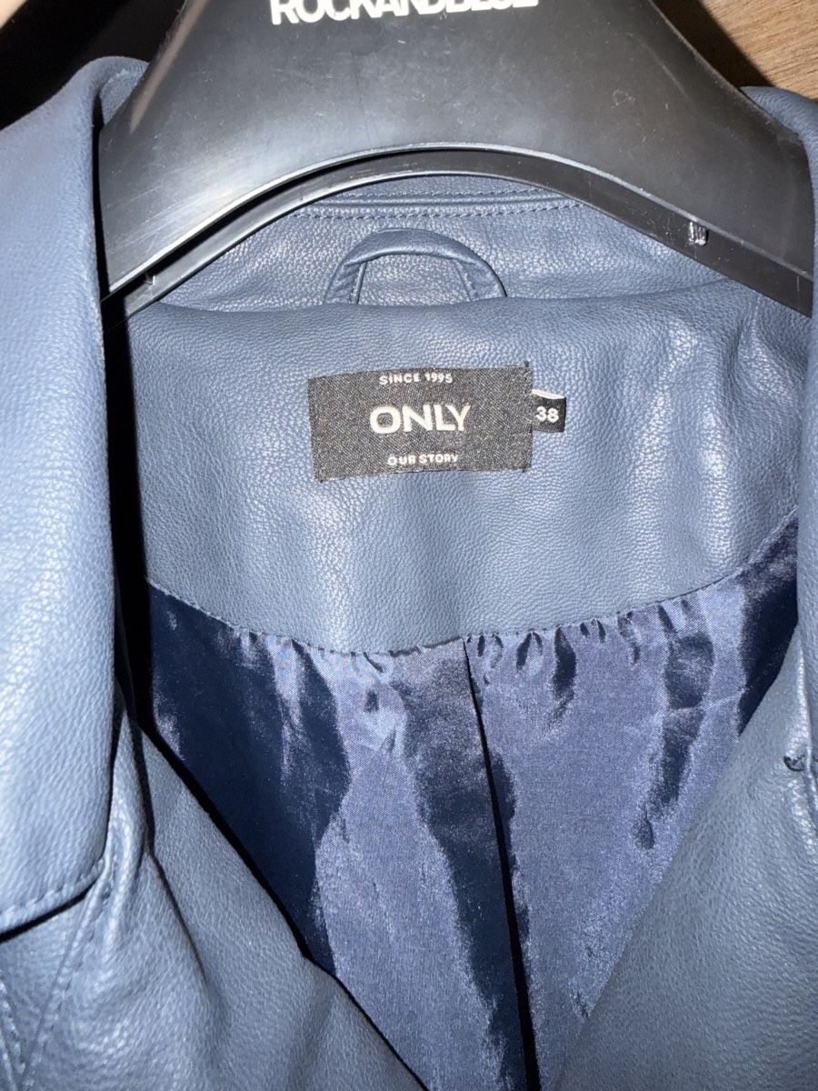 Only Giacche: Only Damen Lederjacke, Gr. 38, Neu – Nuovo (secondo la descrizione) da Chur venduto da r.contente 3