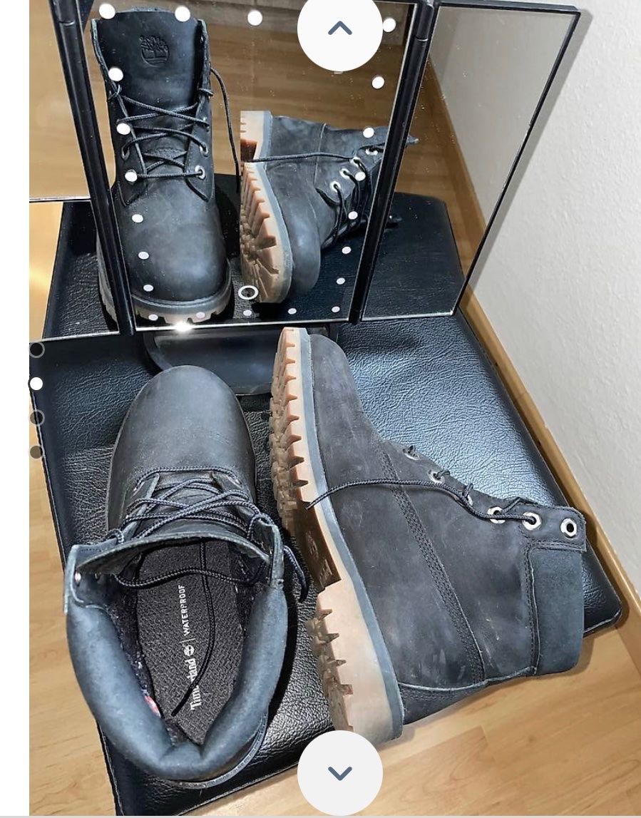 Timberland Damenschuhe: Timberland Waterproof black leather – Gebraucht aus Schmitten FR von dia_y5nx 1